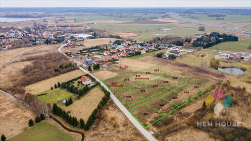 działka na sprzedaż 1012m2 działka Szczęsne