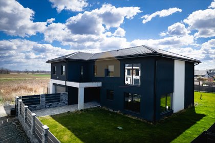 Zapraszam do nowoczesnego domu 280 m² z dużym tarasem i garażem dom Domasław, Cytrynowa