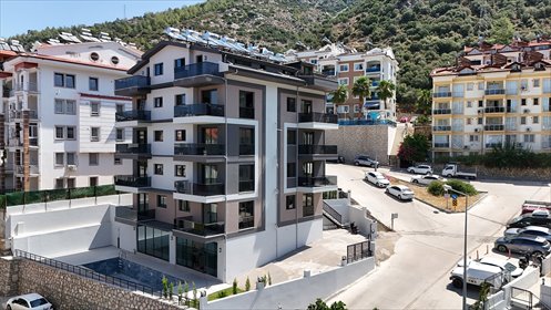 Nowoczesny apartament z basenem i widokiem na Fethiye mieszkanie Taşyaka, Taşyaka, Fethiye, Muğla