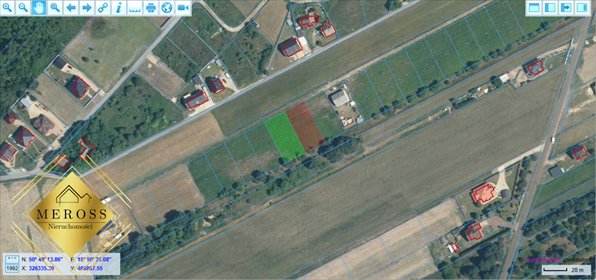 Działka 811 m² w Puszczewie, media, pierwsza linia - polecam! działka Puszczew