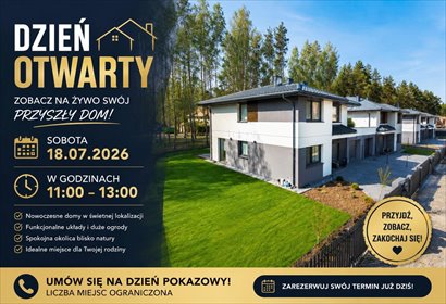 Dom 141 m² z dużym ogrodem, wysoki standard (Mroków) dom Mroków