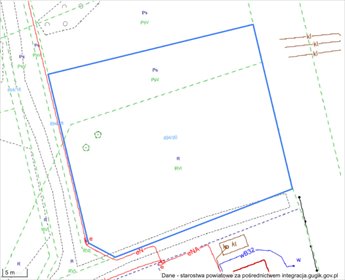 działka na sprzedaż 1444m2 działka Słone, Polna