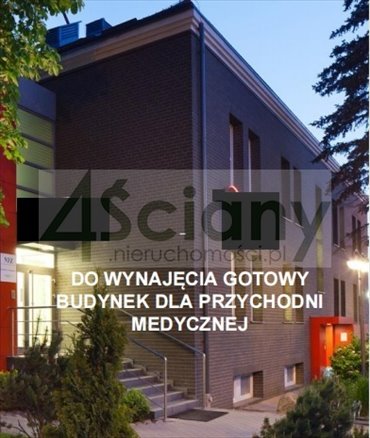 Na wynajem nowoczesny lokal medyczny 811 m² z parkingiem lokal użytkowy Warszawa, Mokotów