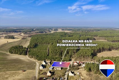 Działka 1893 m² z warunkami zabudowy i dostępem do mediów działka Leśniów Mały