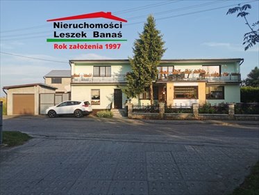 Dwurodzinny dom z garażem i murowanym budynkiem - polecam! dom Kamionka