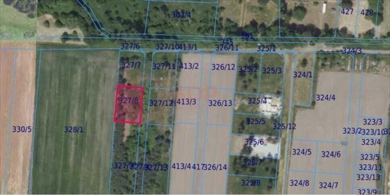 Na sprzedaż działka 1000 m² pod dom w Ozorowicach działka Ozorowice