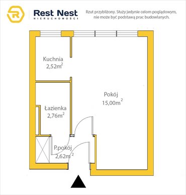 mieszkanie na sprzedaż 23m2 mieszkanie Warszawa, Mokotów Wierzbno, Oskara Kolberga
