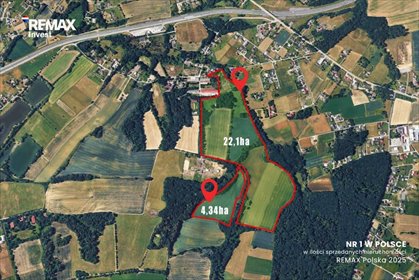 Działka inwestycyjna 26,5 ha w Beskidach z szerokim potencjałem lokal użytkowy Pogórze, Goruszki
