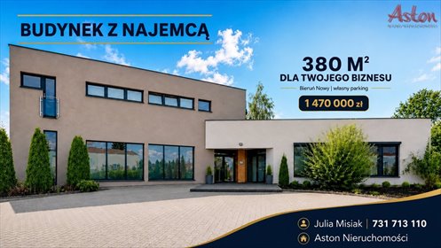 Polecam funkcjonalny lokal usługowy 380 m² z najemcą Bieruń lokal użytkowy Bieruń, Bieruń Nowy