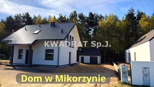Nowoczesny dom w Mikorzynie z garażem i ogrzewaniem podłogowym dom Mikorzyn