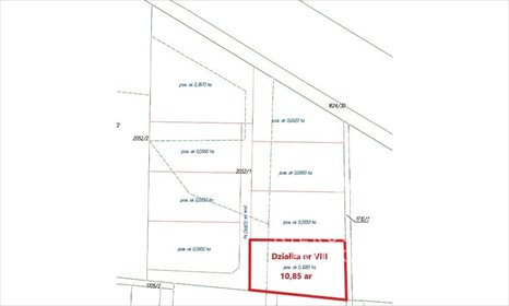 działka na sprzedaż 1085m2 działka Lutoryż