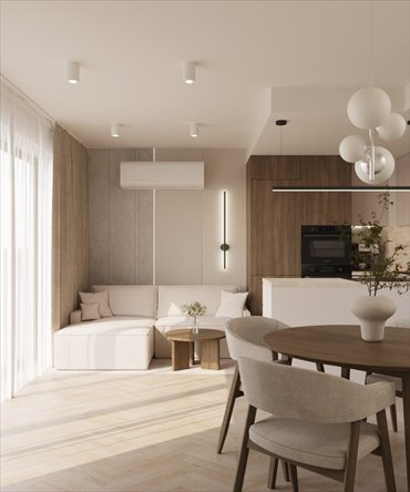 Nowoczesny apartament 3 pok. z balkonami, blisko Wisły mieszkanie Kraków, Zabłocie