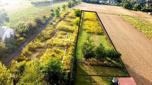 Polecam działkę 2400 m² w Charlężu z wodą i prądem działka Charlęż