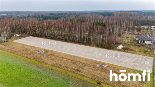 Działka pod dom z ogrodem w Garnie, las, media. działka Garno, Sosnowa