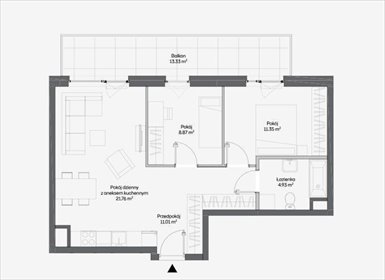 mieszkanie na sprzedaż 58m2 mieszkanie Warszawa, Włochy, Raków, Fajansowa