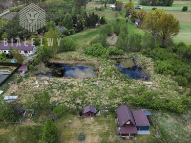 Działka z stawem i dostępem do Narwi - polecam działka Nowe Borsuki