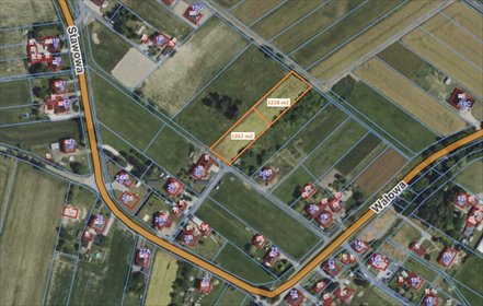 działka na sprzedaż 1267m2 działka Bełsznica, Wałowa