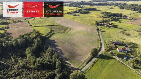 Działka 3026 m² w Strużynie (blisko Pasłęka) z WZ działka Strużyna