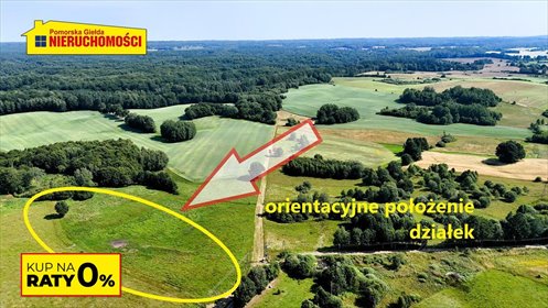 działka na sprzedaż 2300m2 działka Mieszałki