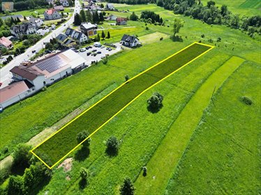 Atrakcyjna działka inwestycyjna 29 arów w Jordanowie działka Jordanów
