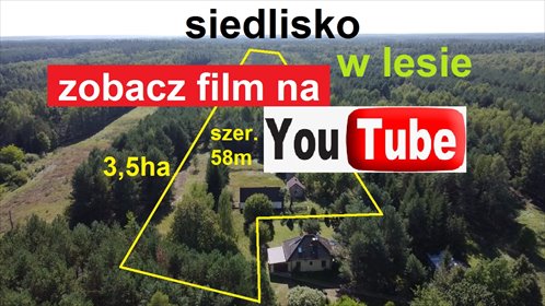 Działka 3,59ha z budynkami i mediami - polecam! działka Świesielice
