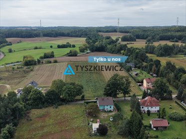 działka na sprzedaż 1165m2 działka Tuchomie, Brzozowa