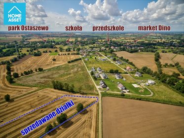 Działka budowlana na sprzedaż Ostaszewo, Makowa 1 054m2 Foto 5