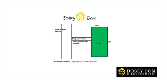 Działka usługowo-przemysłowa 1767 m² w Bielsku Podlaskim działka Bielsk Podlaski