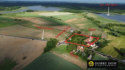 Na sprzedaż urokliwy dom z widokiem na jezioro i dużą działką dom Kulesze