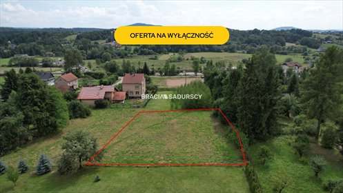 Na sprzedaż działka 12 arów w Leńcze - idealna pod zabudowę działka Kalwaria Zebrzydowska, Leńcze
