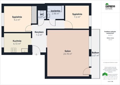 mieszkanie na sprzedaż 60m2 mieszkanie Białystok, Os. Sienkiewicza, Henryka Sienkiewicza