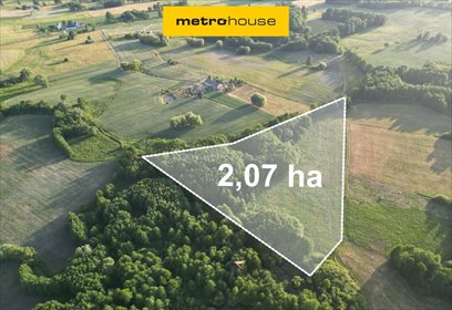działka na sprzedaż 20700m2 działka Łąkie