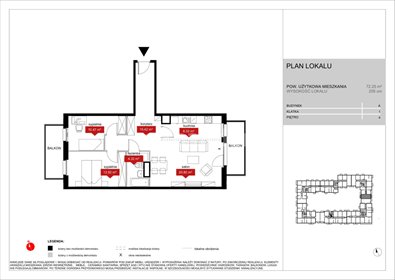 mieszkanie na sprzedaż 72m2 mieszkanie Wrocław, Stare Miasto, Góralska
