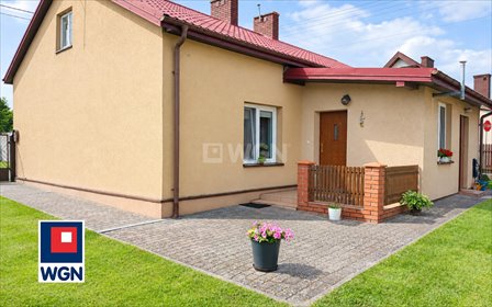 Dom 110 m² w Dobrowie (blisko Koła) z garażem i ogródkiem dom Dobrów, Bogumiła