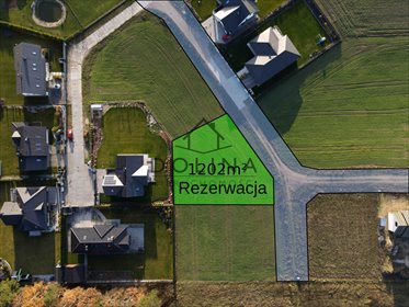 działka na sprzedaż 1202m2 działka Chwaszczyno, Zofii