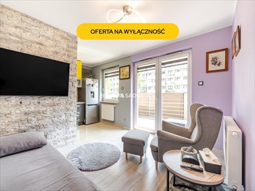 Nowoczesne 49 m² z tarasem i garażem - zapraszam mieszkanie Kraków, Nowa Huta, Nowa Huta, Sołtysowska