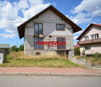 Dom 216 m² z garażem i poddaszem w Złotej (stan surowy) dom Złota, Kwiatowa