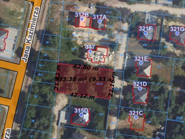 działka na sprzedaż 932m2 działka Stanisławów Pierwszy