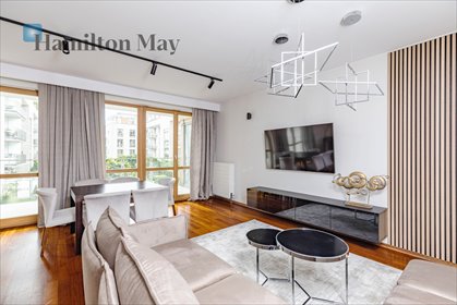 Luksusowy 120 m² apartament z tarasem i garażem polecam! mieszkanie Warszawa, Mokotów, Ludwika Narbutta