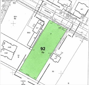 działka na sprzedaż 1207m2 działka Sady, Kwiatowa