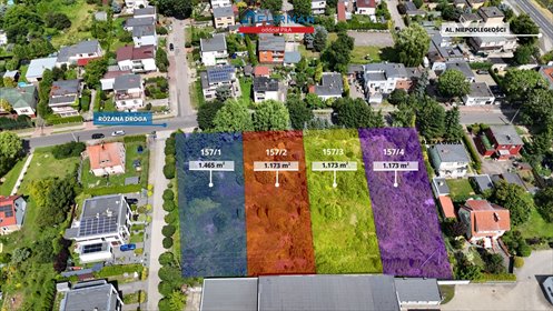 Polecam działki budowlane 1173 m² w Piła Koszyce działka Piła, Koszyce