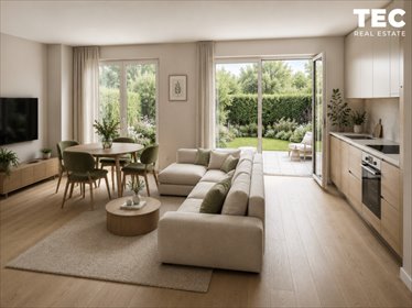 3-pokojowe mieszkanie z ogrodem i tarasem - polecam mieszkanie Kraków, Centralna