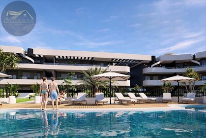 Ekskluzywny apartament 3 pok. z tarasem i basenem polecam! mieszkanie Los Alcázares