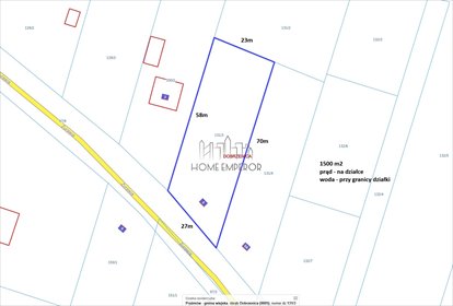 działka na sprzedaż 1500m2 działka Dobrzenica, Żurawia