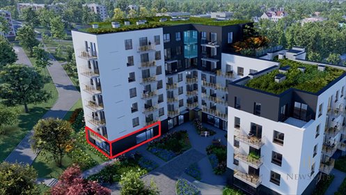 Nowoczesny lokal usługowy 120,64 m² przy ul. Duża Góra lokal użytkowy Kraków