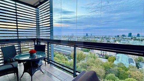Luksusowy apartament z panoramicznym widokiem i loggią mieszkanie Warszawa, Śródmieście, Centrum, Grzybowska