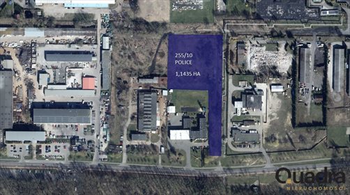 działka na sprzedaż 11435m2 działka Police