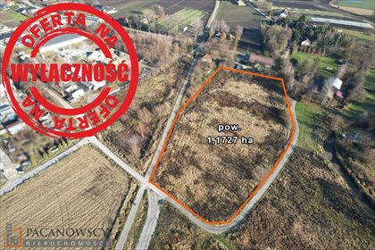 działka na sprzedaż 11727m2 działka Klimontów