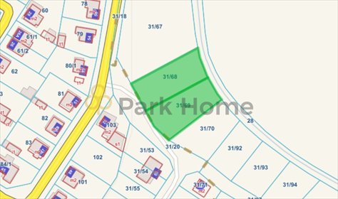 Duża działka budowlana 3667 m² z pozwoleniem na dom do 400 m² działka Manieczki
