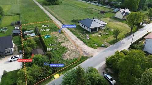 działka na sprzedaż 894m2 działka Chechło Pierwsze, Długa